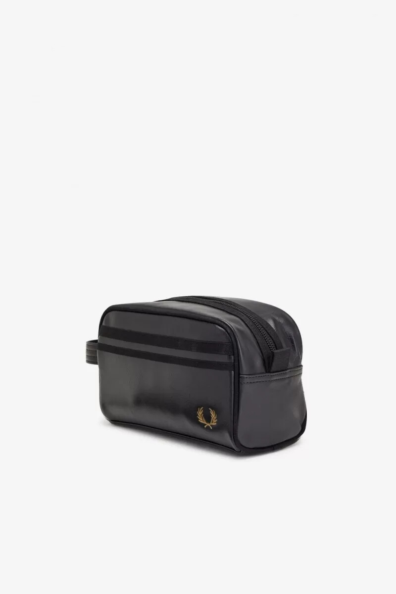 bolsos de mujer fred perry tonal wash negro