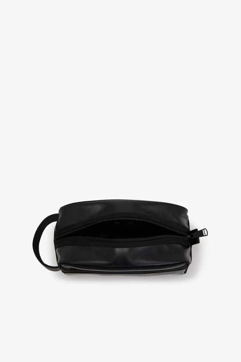 bolsos de mujer fred perry tonal wash negro
