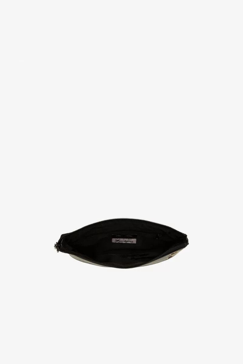 bolsos laterales con estampado de leopardo de fred perry para mujer