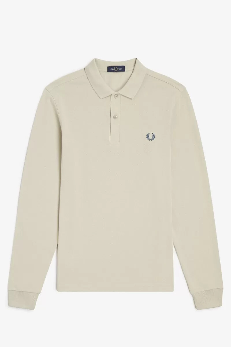 camisa fred perry m6006 para hombre color menta claro