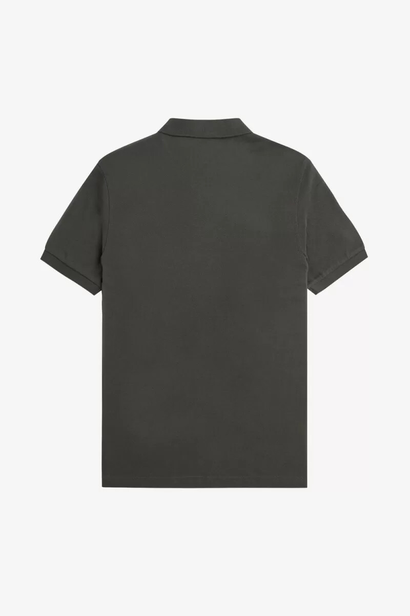 camisa fred perry m6000 para hombre color verde campo y avena