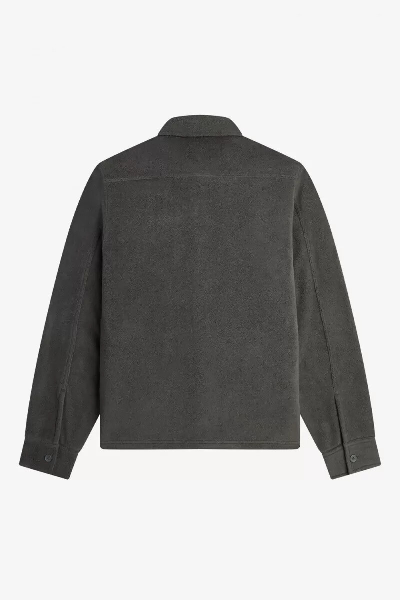 camisa polar fred perry para hombre verde campo
