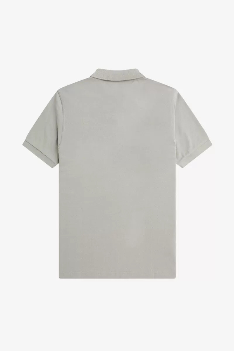 camisa fred perry m6000 para hombre gris y negra