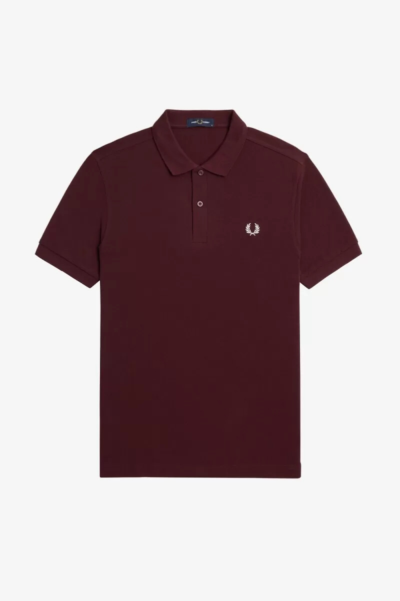 camisa fred perry m6000 para hombre color beige sangre