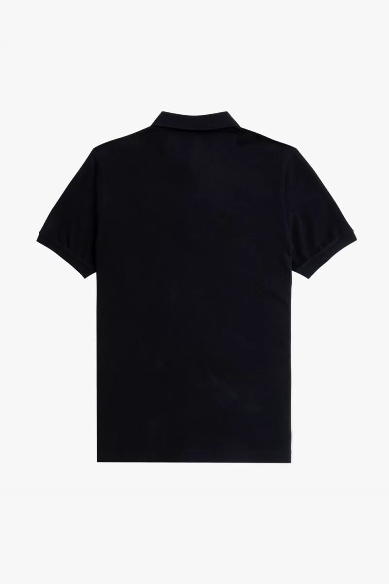 camisa fred perry m6000 para hombre azul marino rojo quemado
