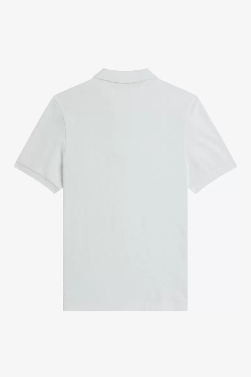 camisa fred perry m6000 para hombre blanca y azul marino