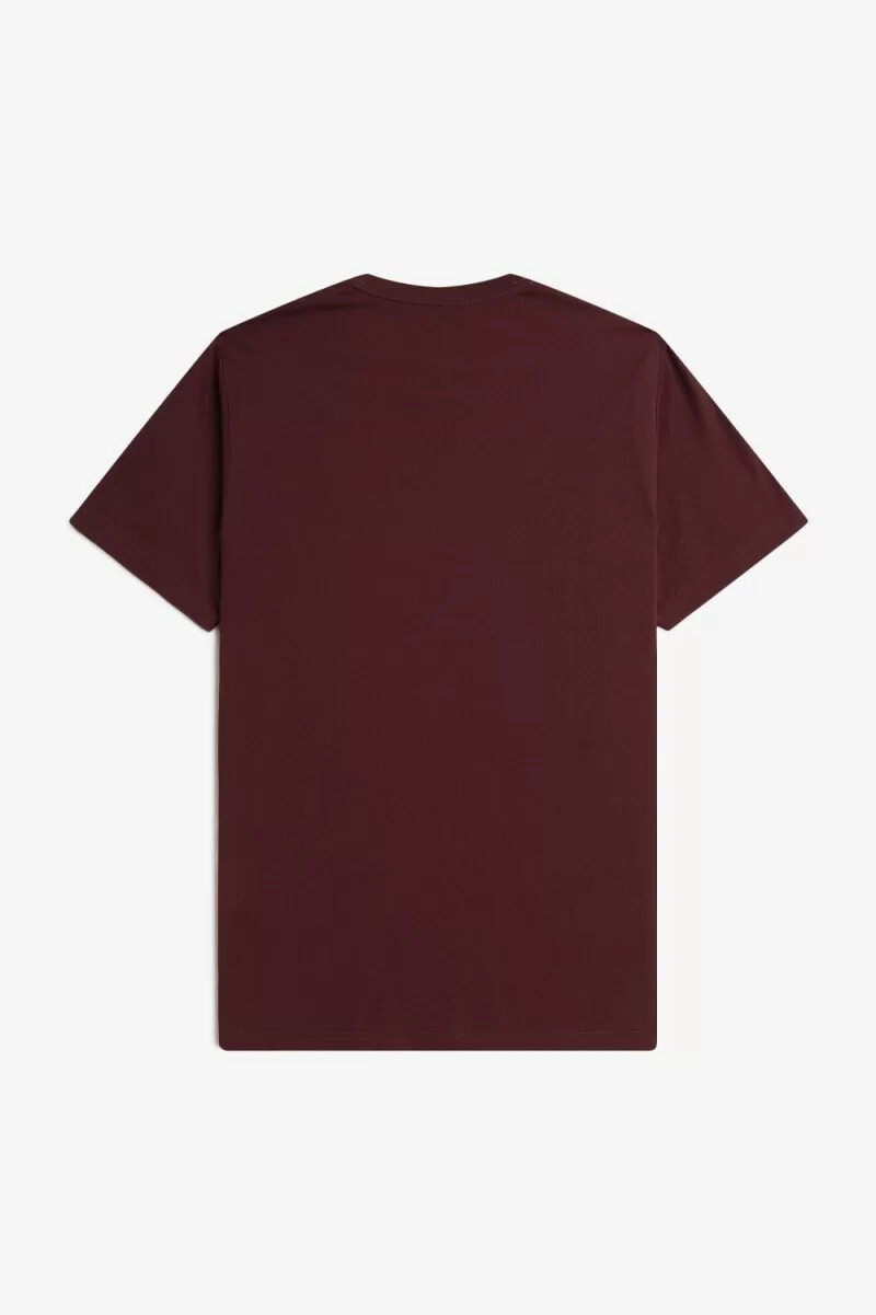 camiseta fred perry de cuello redondo para hombre en beige sangre