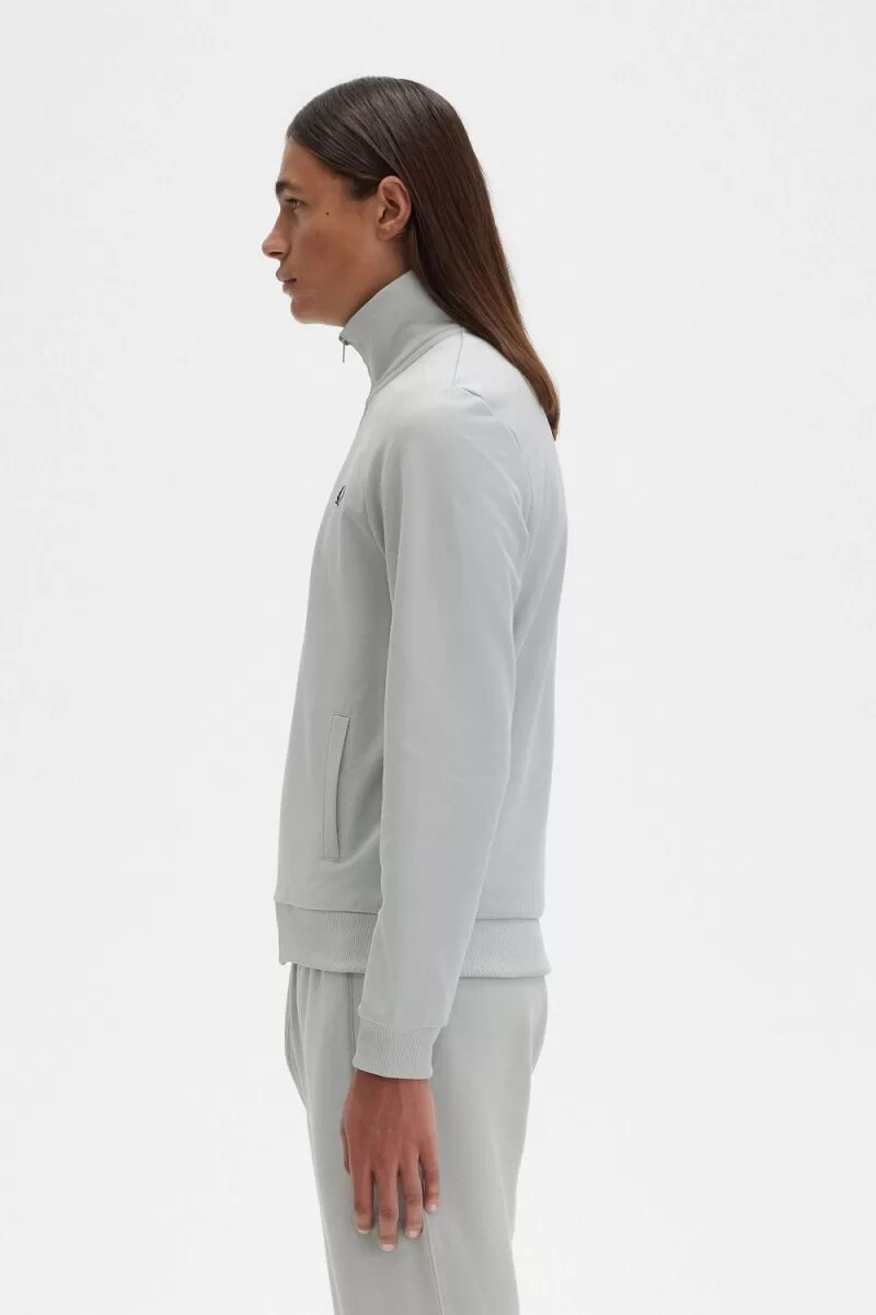 chaqueta deportiva clásica fred perry para hombre en gris