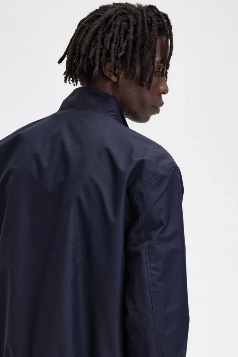 chaquetas fred perry brentham para hombre azul marino