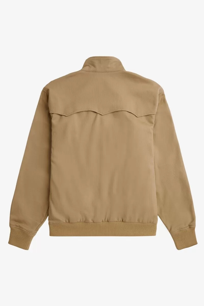 chaquetas harrington de pana fred perry para hombre color verde