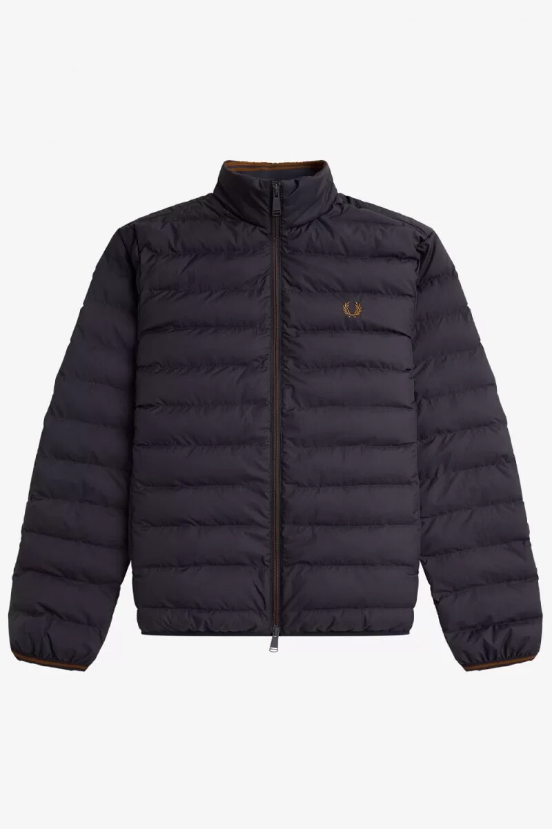chaquetas aislantes fred perry para hombre color azul marino
