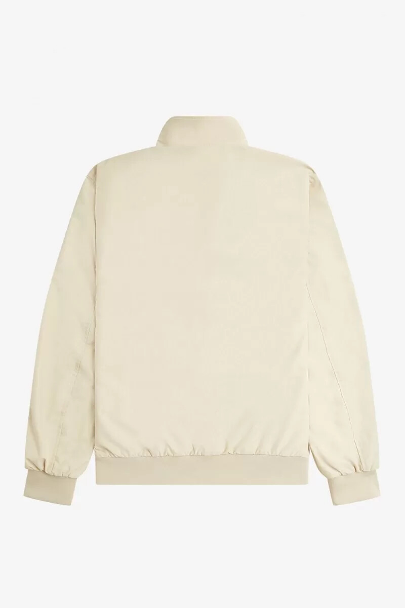 chaquetas fred perry brentham para hombre color avena
