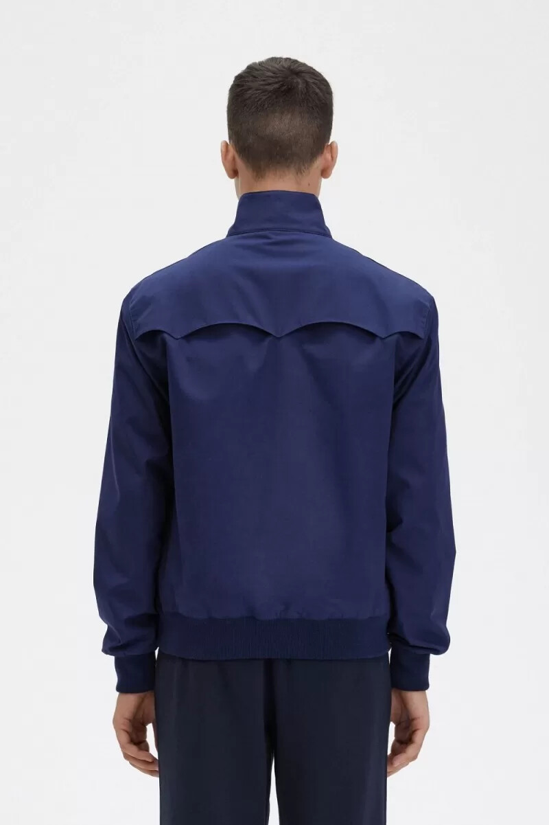 chaquetas fred perry harrington para hombre azul marino