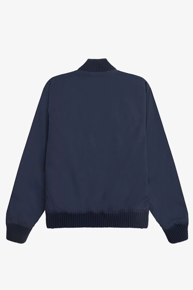 chaqueta bomber fred perry para hombre color azul marino