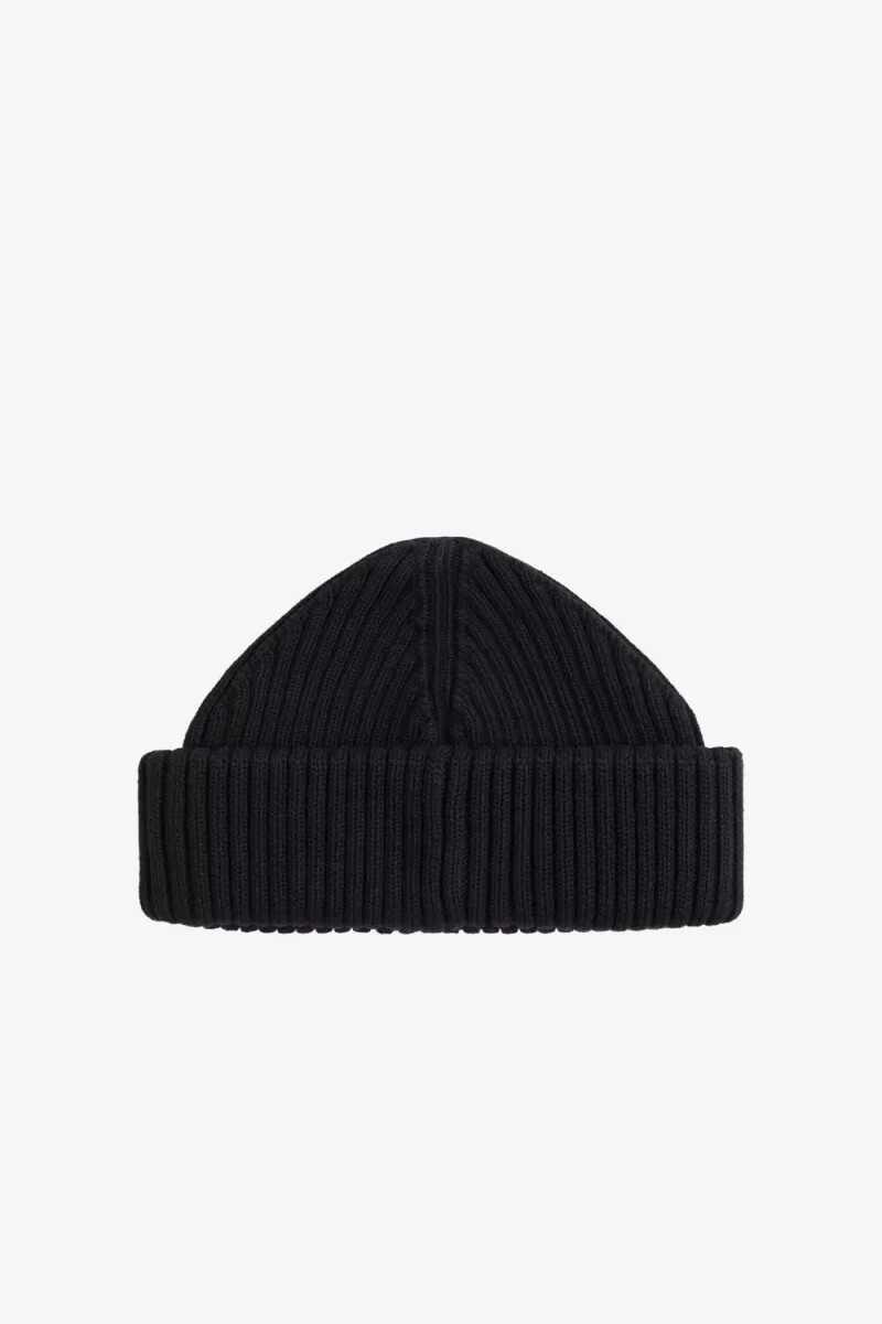 gorras fred perry cotton rib para hombre color negro y verde