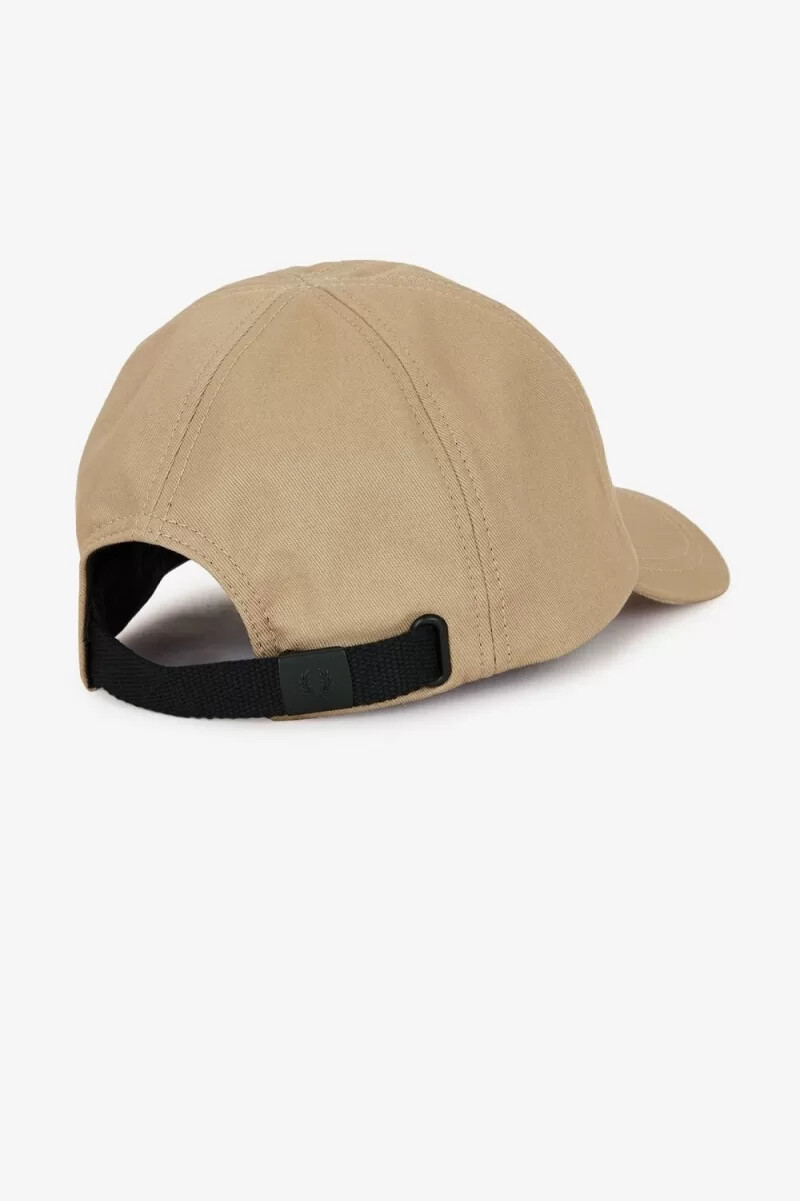 gorras de sarga con logo gráfico de fred perry para hombre color verde
