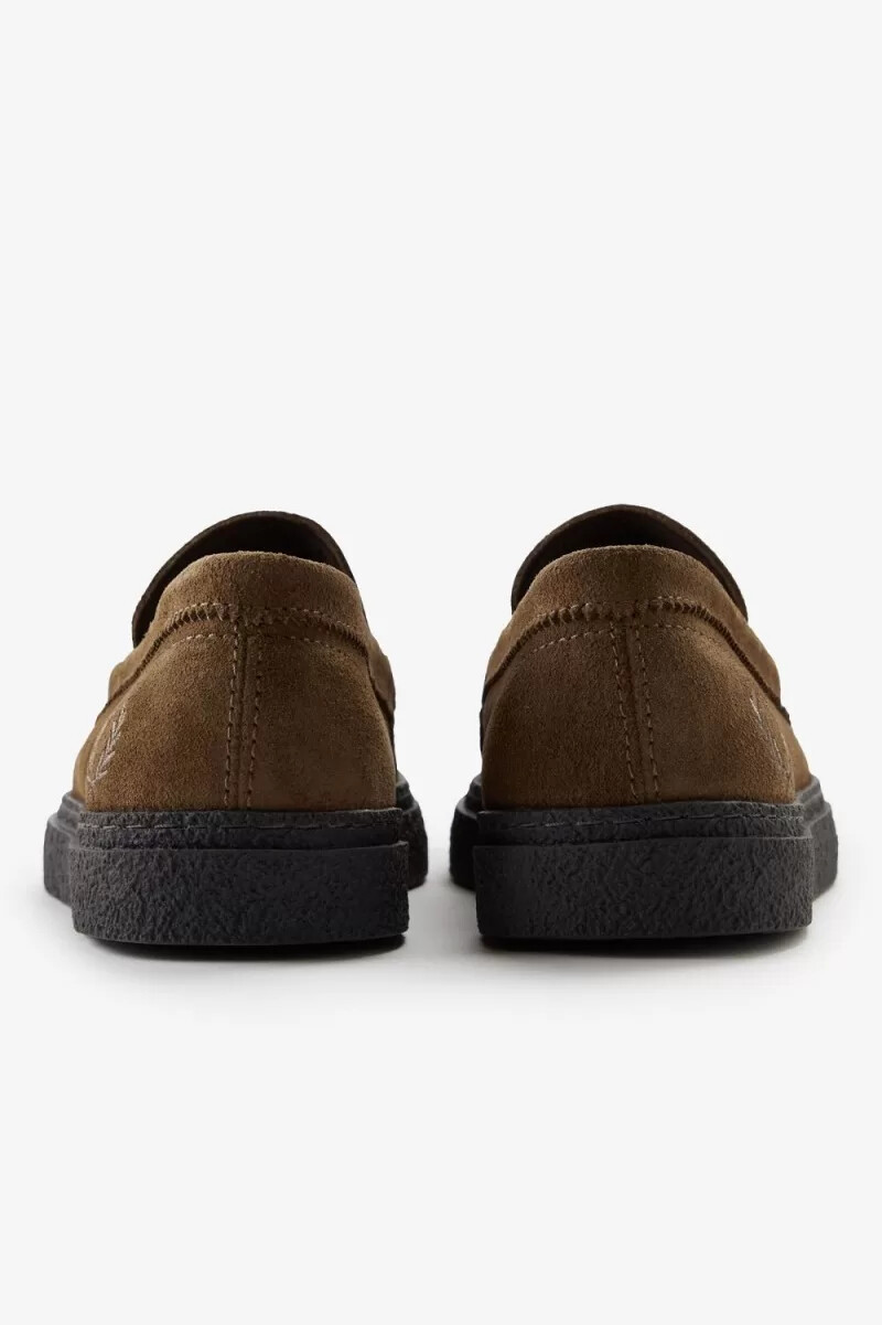 mocasines fred perry dawson para hombre en color marrón