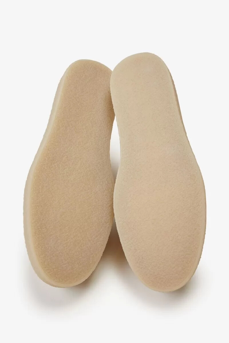 mocasines fred perry dawson con borlas para hombre en color avena