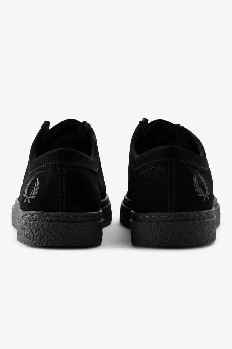mocasines fred perry low dawson para hombre color negro