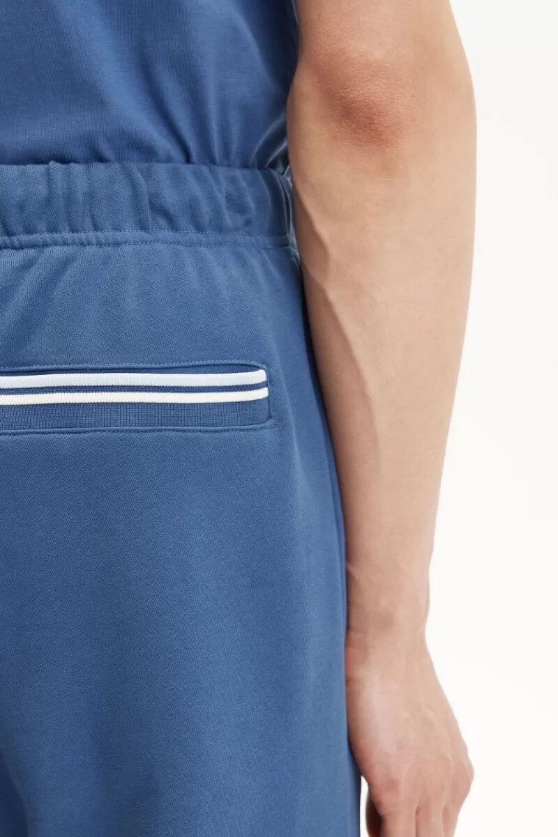 pantalones deportivos fred perry loopback para hombre azul medianoche aguamarina claro