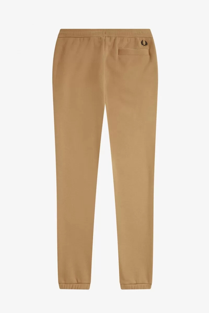 pantalones deportivos bordados fred perry para hombre color verde