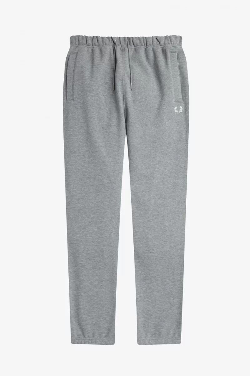pantalones deportivos fred perry loopback para hombre color gris