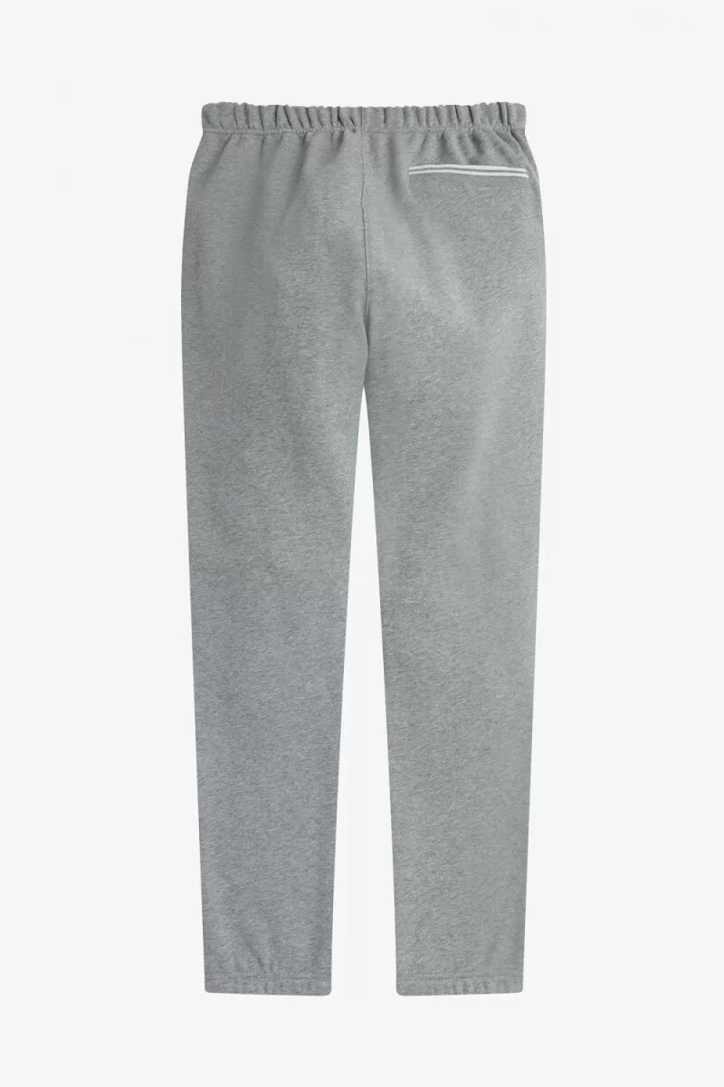 pantalones deportivos fred perry loopback para hombre color gris