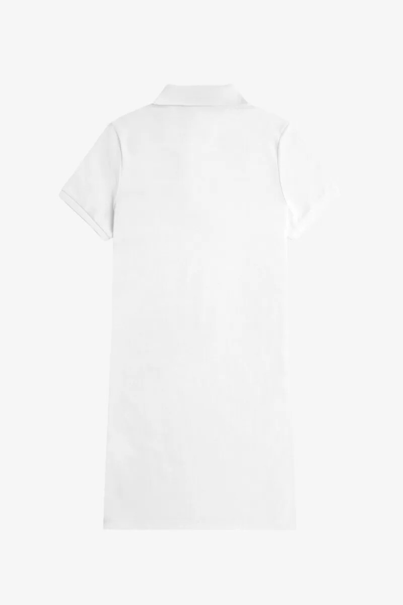 camisa fred perry para mujer vestido blanco nieve