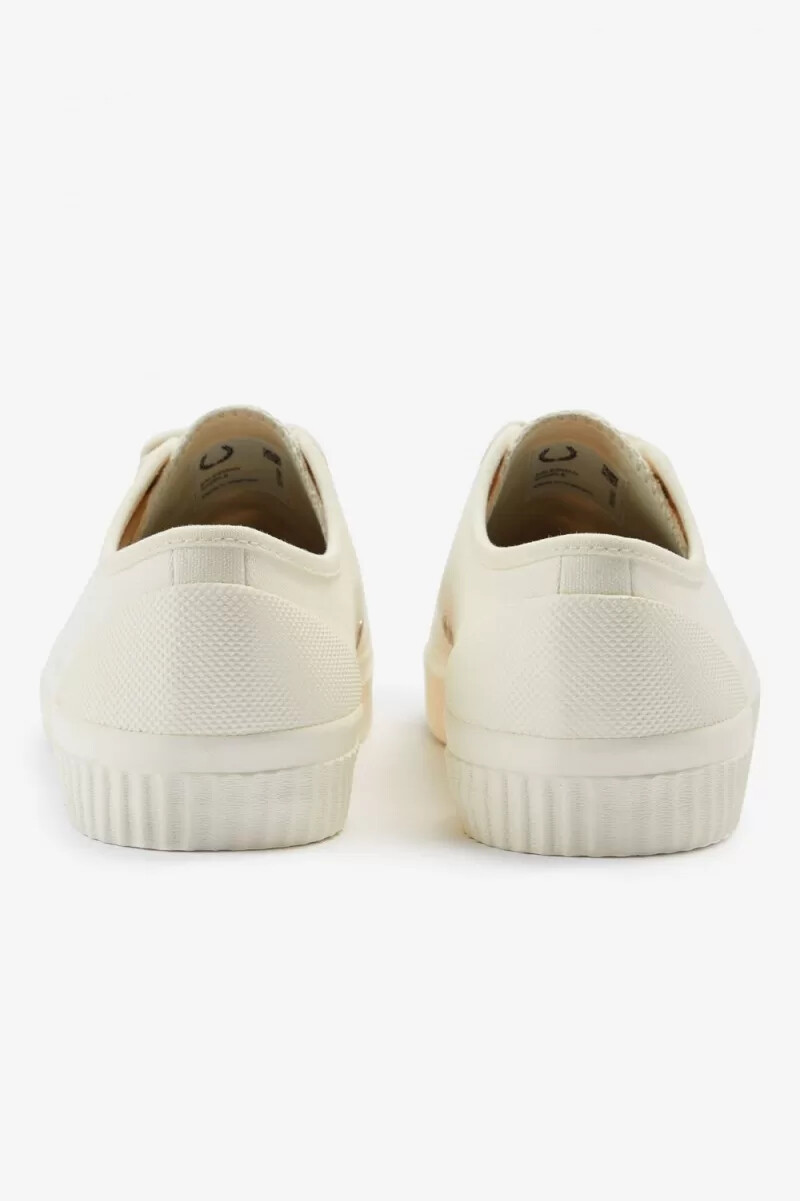 zapatillas fred perry low hughes para hombre en beige claro