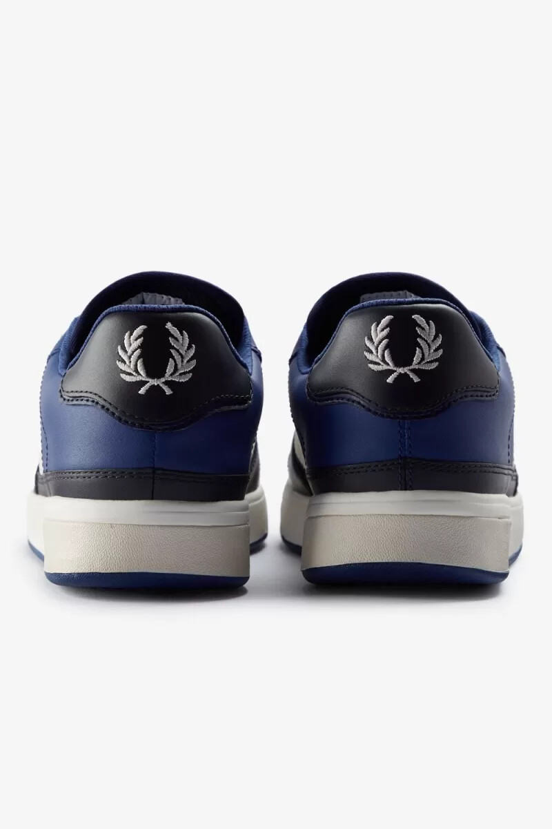 zapatillas fred perry b300 para hombre en beige claro cobalto sombreado