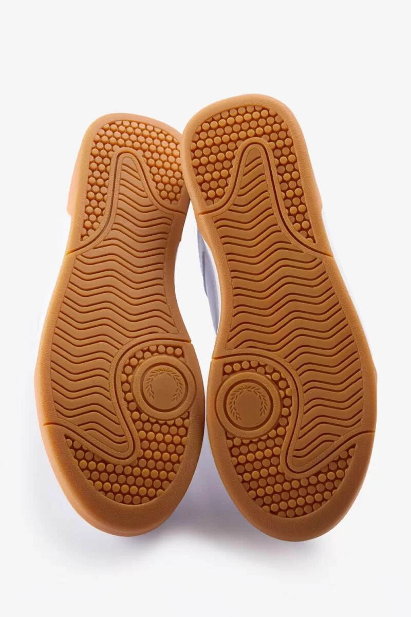 zapatillas fred perry b300 para hombre color blanco y azul marino