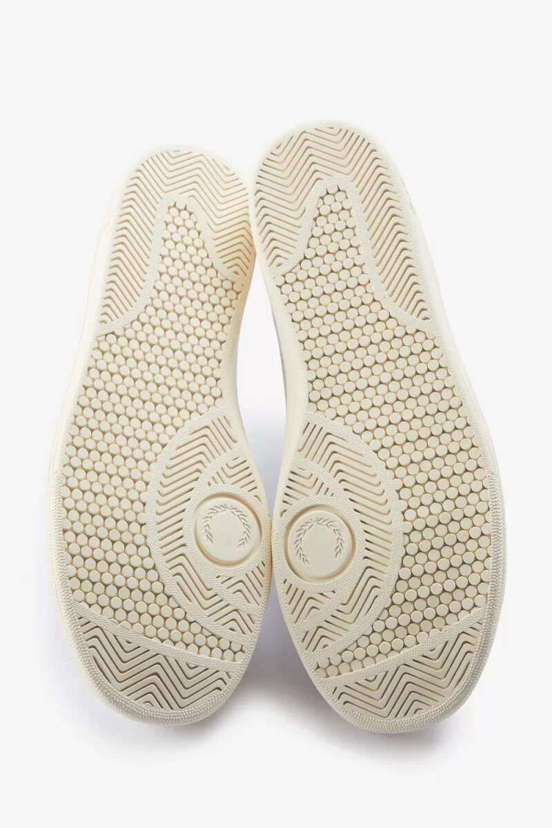 zapatillas de tenis fred perry b721 para hombre color blanco y menta claro