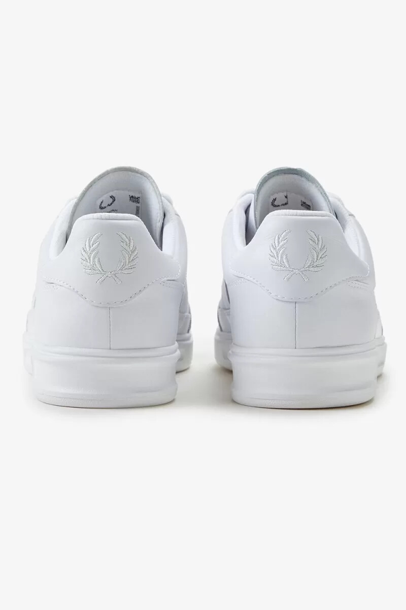 zapatillas de tenis fred perry b440 para hombre color blanco marfil