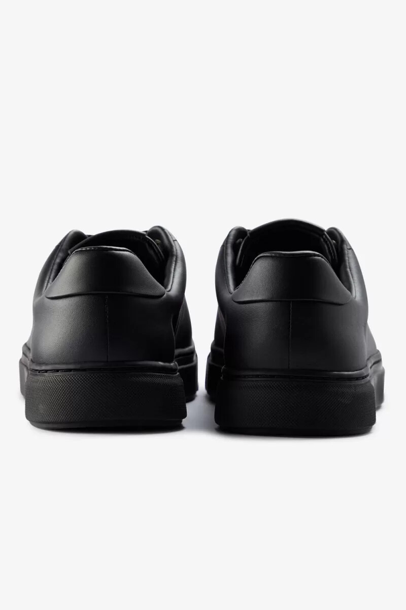 zapatillas de tenis fred perry b71 para hombre color negro y dorado