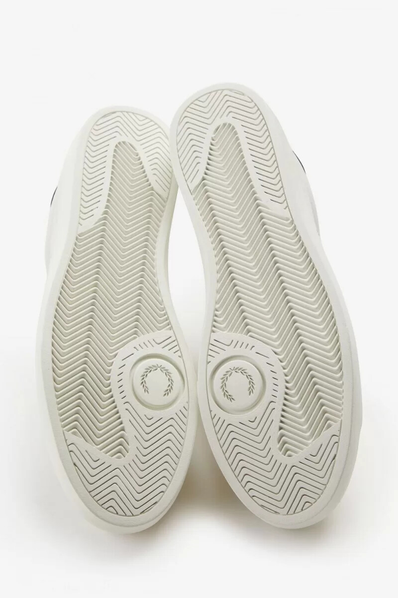zapatillas de tenis fred perry spencer para hombre color marfil