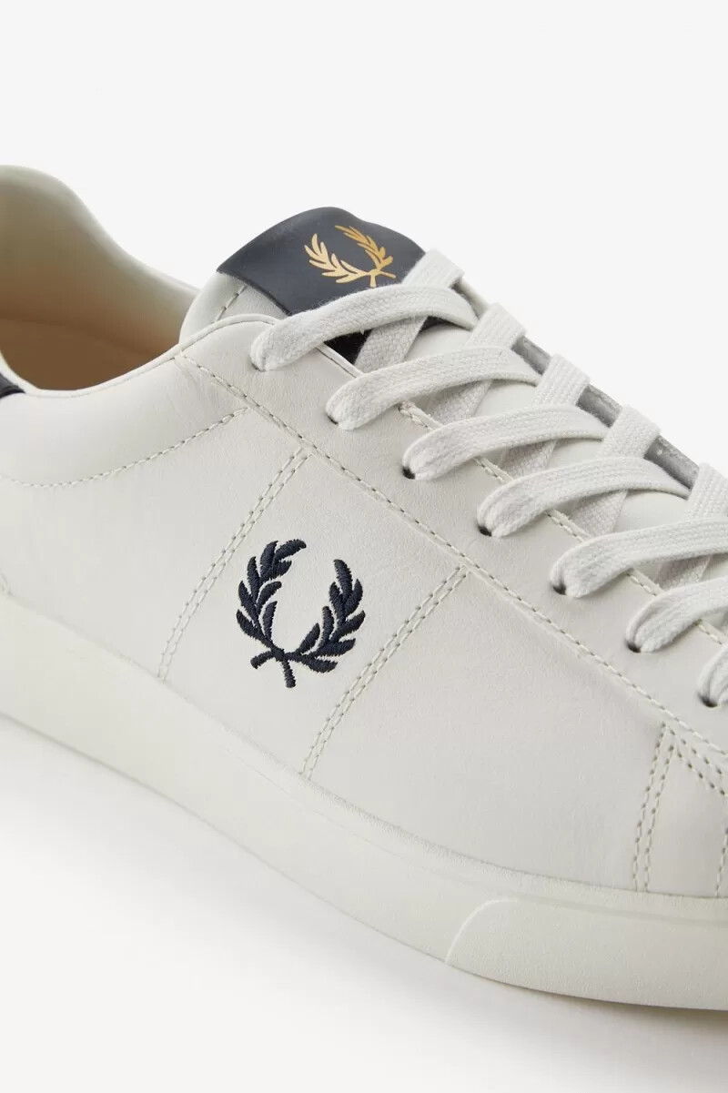 zapatillas de tenis fred perry spencer para hombre color marfil