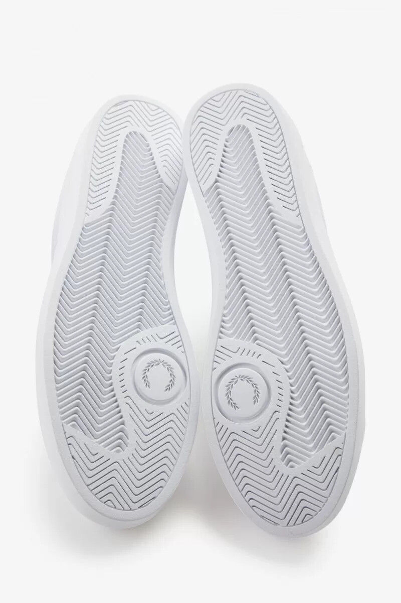 zapatillas de tenis fred perry spencer para hombre blancas
