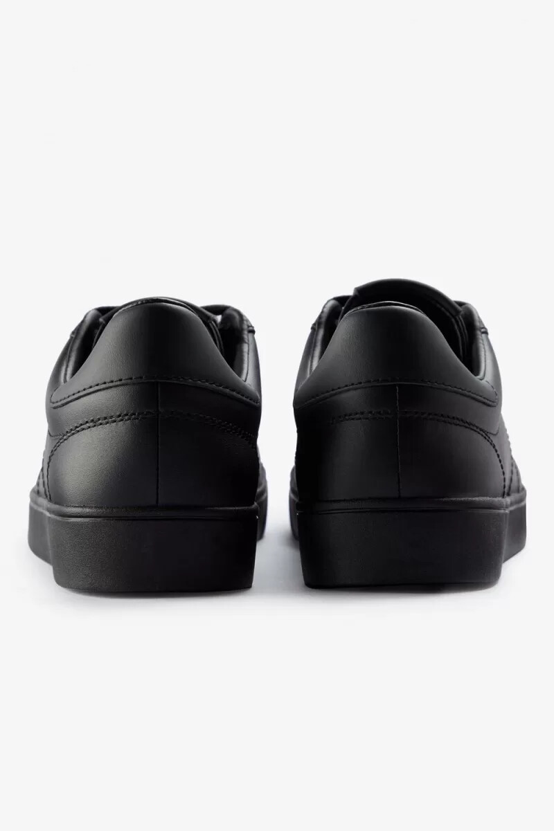 zapatillas de tenis fred perry spencer para hombre color negro y verde noche