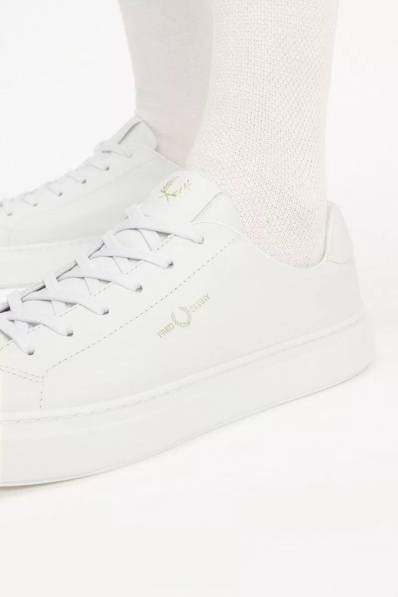 zapatillas de tenis fred perry b71 para hombre color marfil