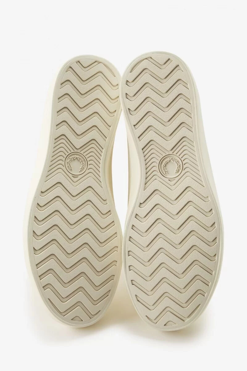 zapatillas de tenis fred perry lottie para mujer en color beige